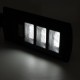 450LED Waterproof Solar Panel Street Light Radar Sensor Wall Lamp Remote Control