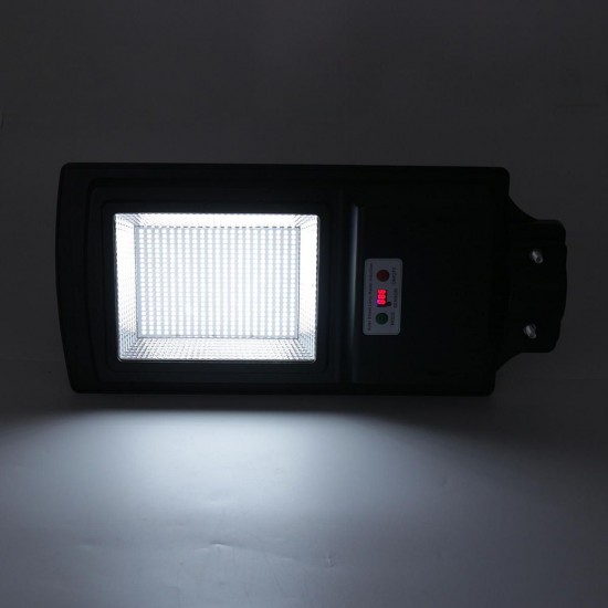 462 LED Waterproof Wall Street Light Solar Panel Radar Sensor Lamp with Remote Control
