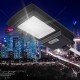 462 LED Waterproof Wall Street Light Solar Panel Radar Sensor Lamp with Remote Control
