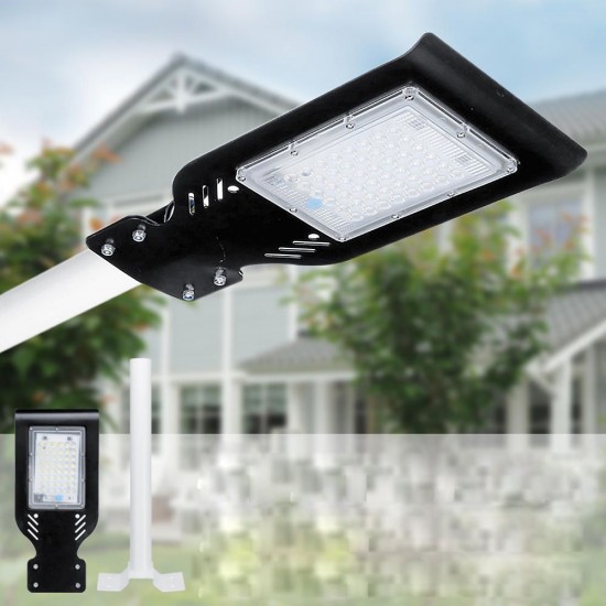 50W LED Street Light 4000LUM Super Bright Outdoor Garden Path Road Lamp