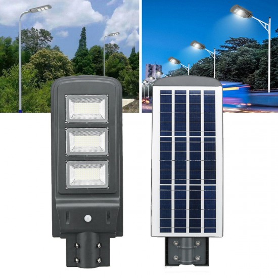 60W 180LED Solar Powered Lamp PIR Motion Sensor Outdoor Garden Street Light for Outdoor Road Garden