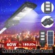 60W 180LED Solar Powered Lamp PIR Motion Sensor Outdoor Garden Street Light for Outdoor Road Garden