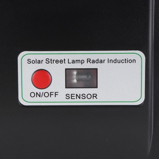 70W 80 SMD5730 LED Solar Street Light Radar Senser Outdoor Garden Wall Timer Lamp with Remote Controller 70W 80 SMD5730 LED Solar Street Light Radar Senser Outdoor Garden Wall Timer Lamp with Remote Controller