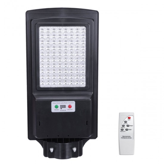 80LED Solar Street Light Radar Sensor + Digital Display + Remote Control Security Wall Lamp Waterproof Outdoor Decor 80LED Solar Street Light Radar Sensor + Digital Display + Remote Control Security Wall Lamp Waterproof Outdoor Decor