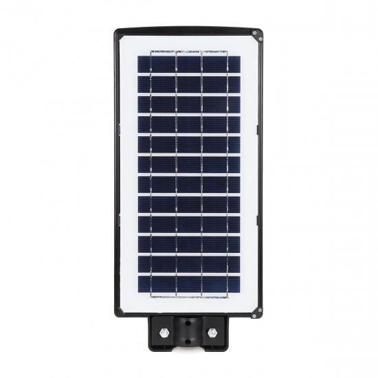 80W LED Solar Powered Wall Street Light PIR Motion Outdoor Garden Lamp