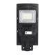 80W LED Solar Powered Wall Street Light PIR Motion Outdoor Garden Lamp