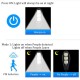 90COB LED Solar Street Wall Light PIR Motion Sensor Outdoor Lamp Control Remote