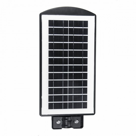 90W LED Solar Powered Wall Street Light PIR Motion Outdoor Garden Lamp