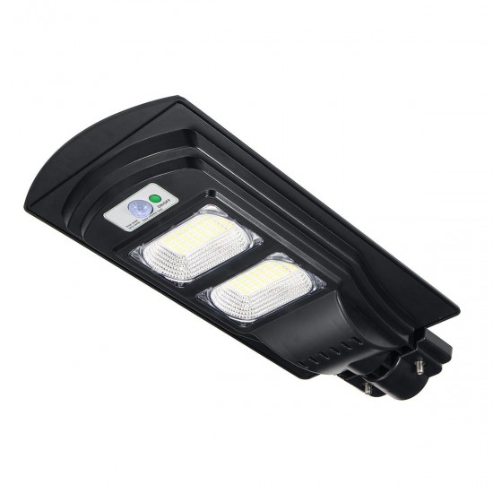 90W LED Solar Powered Wall Street Light PIR Motion Outdoor Garden Lamp