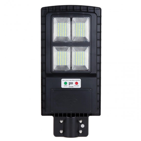 90W Super Bright Waterproof Solar Street Lights Flood Light LED Parking Lot Lights with Remote,Dusk to Dawn PIR Motion Sensor Outdoor Commercial Area Road Garden Yard Lighting