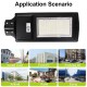 936LED Solar Light Outdoor Waterproof Radar Sensor Street Lamp Security Wall Lighting for Courtyard