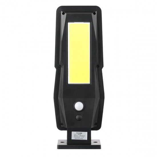 96COB Solar Street Light Radar PIR Motion Sensor Timing Safety Lamp