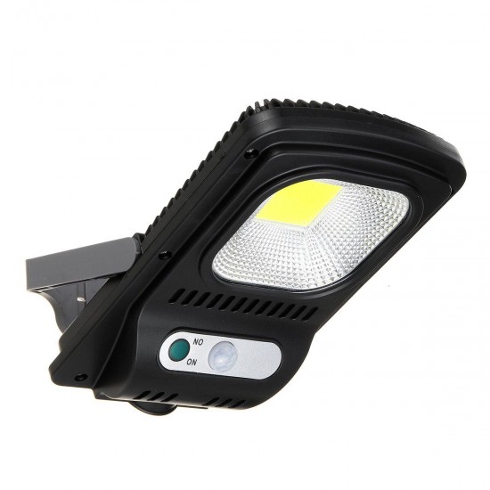 COB LED Solar Powered Wall Street Lights Induction Outdoor PIR Motion Lamp