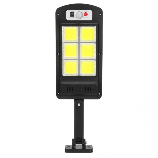 LED Solar COB Light PIR Motion Sensor Induction Wall Street Road Garden Lamp + Remote Control