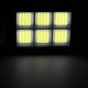 Solar Powered 4COB/6COB LED Street Light Motion Sensor Waterproof Wall Lamp Security Outdoor Decor with Remote Control