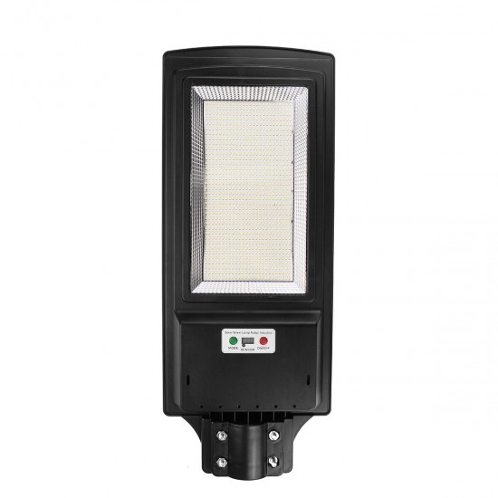 Solar Powered 936LED Street Light Radar Sensor Digital Display Wall Lamp Waterproof Garden Lighting with Remote Control