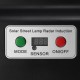 Solar Powered 936LED Street Light Radar Sensor Digital Display Wall Lamp Waterproof Garden Lighting with Remote Control Solar Powered 936LED Street Light Radar Sensor Digital Display Wall Lamp Waterproof Garden Lighting with Remote Control
