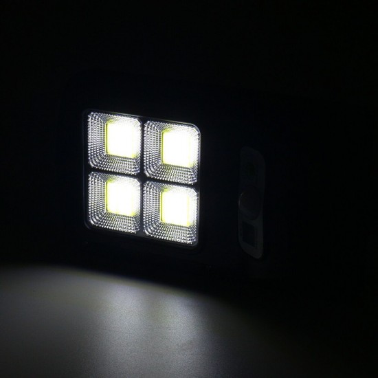 Solar Powered LED COB Street Light PIR Motion Sensor Outdoor Garden Wall Lamp+Remote Control Solar Powered LED COB Street Light PIR Motion Sensor Outdoor Garden Wall Lamp+Remote Control
