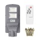 Solar Street Light 96/144LED Wall Lamp Light+Radar Sensor Remote Controller