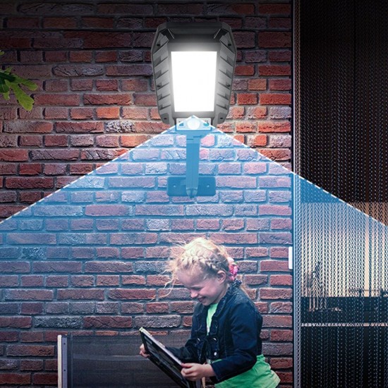Solar Street Light Wall LED Motion Powered Outdoor Sensor PIR Garden