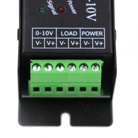 0-10V Common Anode 8A LED Dimmer Controller For Single Color Strip Light Lamp DC5-24V