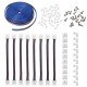 1 Set 5050 4Pin 10MM RGB LED Strip Light Connector Includes More Parts Fixed Clips Screws for DIY 1 Set 5050 4Pin 10MM RGB LED Strip Light Connector Includes More Parts Fixed Clips Screws for DIY
