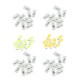 10 pcs 0603 Colorful SMD SMT LED Light Lamp Beads For Strip Lights 3.0-3.2V