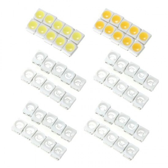 10 pcs 1210/3528 Colorful SMD SMT LED Light Lamp Beads For Strip Lights