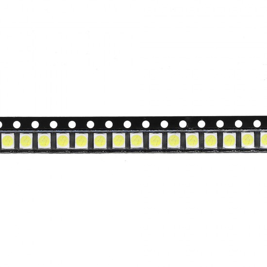 100PCS 2835 1W White SMD SMT LED Lamp Beads for Strip Light