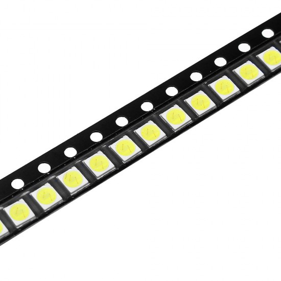 100PCS 2835 1W White SMD SMT LED Lamp Beads for Strip Light