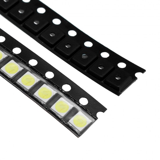 100PCS 2835 1W White SMD SMT LED Lamp Beads for Strip Light