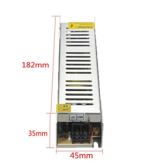 100W Switching Power Supply 85-265V to 12V 8.5A For LED Strip Light