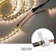 10MM RGB 3528 5050 4Pin LED Strip Light Connector Kit PCB Ribbon Cable PCB Clip Adapter Provides Most Parts for DIY
