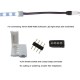 10PCS 10MM 4 Pin Female Or Male Cable Extension Connectors Wire to Power Adaptor for RGB LED Strip Light