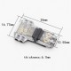 10PCS 2 Pin Transparent T Type Quick Connector No Welding Wire Terminal Block for LED Strip Light 10PCS 2 Pin Transparent T Type Quick Connector No Welding Wire Terminal Block for LED Strip Light