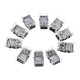 10PCS 2Pin 10mm Connector + 5M Extension Cable Wire for Single Color LED Strip Light