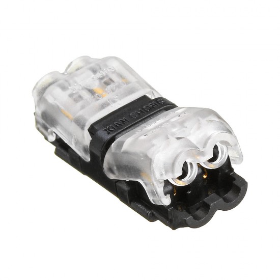 10PCS 2Pin Spring Quick Connector Wire No Welding Clamp Terminal Block for LED Strip Light 10PCS 2Pin Spring Quick Connector Wire No Welding Clamp Terminal Block for LED Strip Light