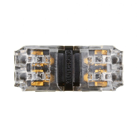 10PCS 2Pin Spring Quick Connector Wire No Welding Clamp Terminal Block for LED Strip Light 10PCS 2Pin Spring Quick Connector Wire No Welding Clamp Terminal Block for LED Strip Light