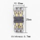 10PCS 2Pin Spring Quick Connector Wire No Welding Clamp Terminal Block for LED Strip Light