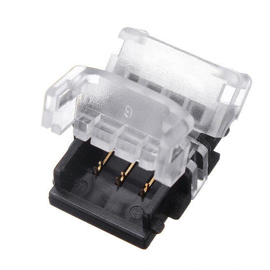 10PCS 3 Pin 10MM IP20 Board to Board LED Tape Connector Terminal for 1903 2811 2812 RGB Strip Light 10PCS 3 Pin 10MM IP20 Board to Board LED Tape Connector Terminal for 1903 2811 2812 RGB Strip Light