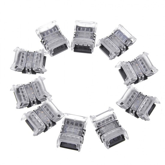 10PCS 3 Pin 10MM IP20 Board to Board LED Tape Connector Terminal for 1903 2811 2812 RGB Strip Light 10PCS 3 Pin 10MM IP20 Board to Board LED Tape Connector Terminal for 1903 2811 2812 RGB Strip Light