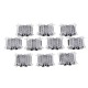 10PCS 3 Pin 10MM IP20 Board to Board LED Tape Connector Terminal for 1903 2811 2812 RGB Strip Light 10PCS 3 Pin 10MM IP20 Board to Board LED Tape Connector Terminal for 1903 2811 2812 RGB Strip Light