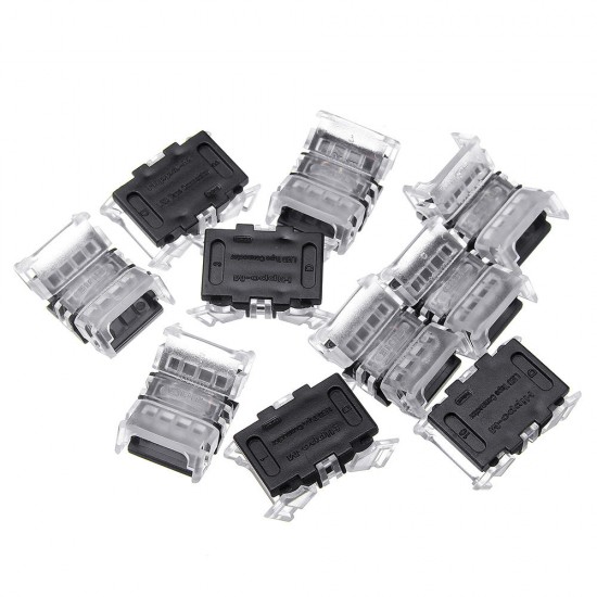 10PCS 3 Pin 10MM IP20 Board to Board LED Tape Connector Terminal for 1903 2811 2812 RGB Strip Light 10PCS 3 Pin 10MM IP20 Board to Board LED Tape Connector Terminal for 1903 2811 2812 RGB Strip Light