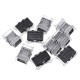 10PCS 3 Pin 10MM IP20 Board to Board LED Tape Connector Terminal for 1903 2811 2812 RGB Strip Light 10PCS 3 Pin 10MM IP20 Board to Board LED Tape Connector Terminal for 1903 2811 2812 RGB Strip Light