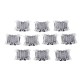 10PCS 3 Pin 10MM IP65 Board to Board LED Tape Connector Terminal for RGB Strip Light 10PCS 3 Pin 10MM IP65 Board to Board LED Tape Connector Terminal for RGB Strip Light