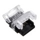 10PCS 3 Pin 10MM IP65 Board to Board LED Tape Connector Terminal for RGB Strip Light