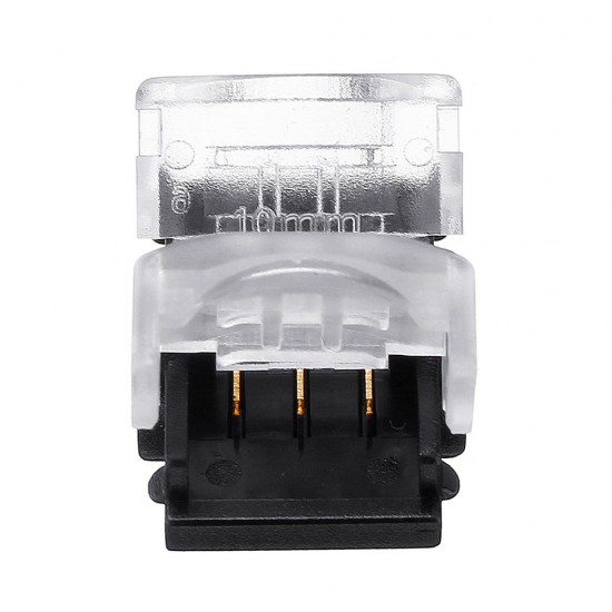 10PCS 3 Pin 10MM IP65 Board to Board LED Tape Connector Terminal for RGB Strip Light