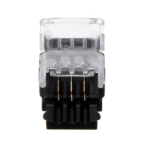 10PCS 3 Pin 10MM Non-waterproof Board to Wire Connector Terminal for CCT LED Strip Light