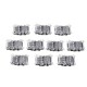 10PCS 3 Pin 10MM Non-waterproof Board to Wire Connector Terminal for CCT LED Strip Light