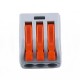 10PCS 3Pin PCT-213 Colorful Mini Fast Wire Connectors Universal Compact Wiring Push-in Terminal Block